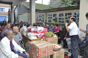 2011年9月10日，在浙江省莫干山老年樂園，南京中脈科技發(fā)展有限公司發(fā)起了一場以“孝愛同行 情暖中秋”為主題的愛心活動。